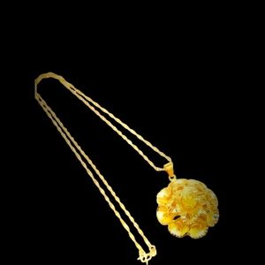 18 K gold plated jewelry set